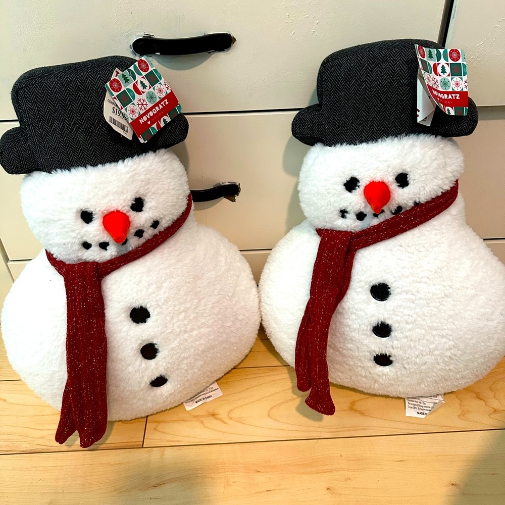 Snowman Pillows